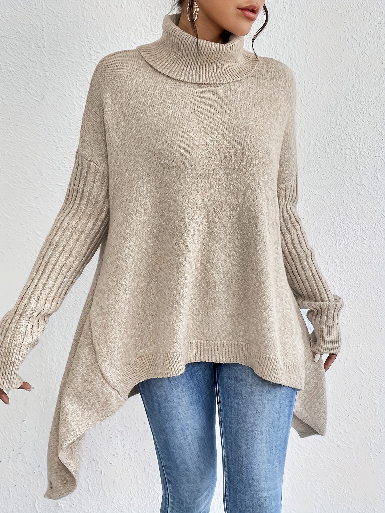 Audrey | Cozy High-Neck Sweater