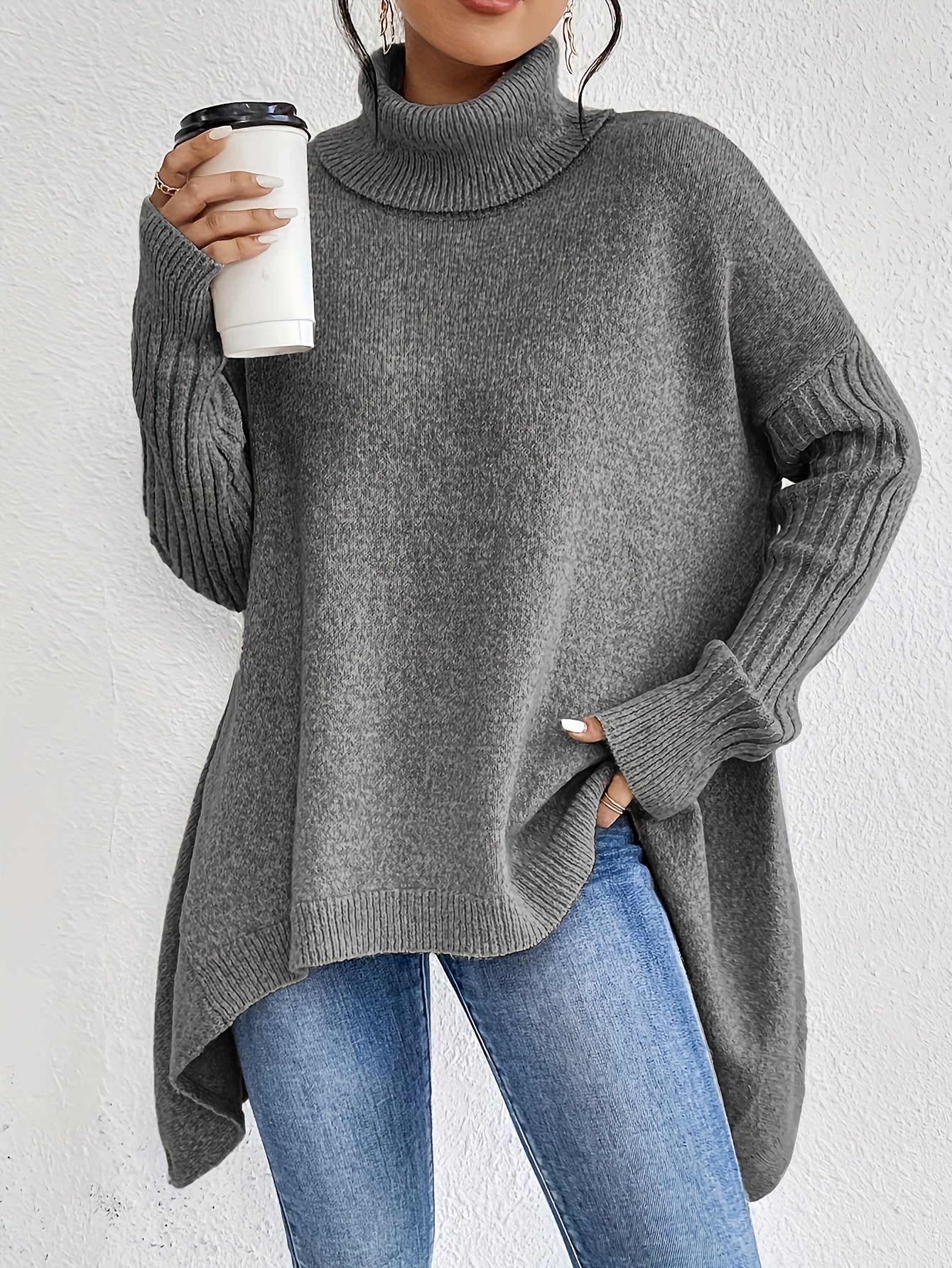 Audrey | Cozy High-Neck Sweater