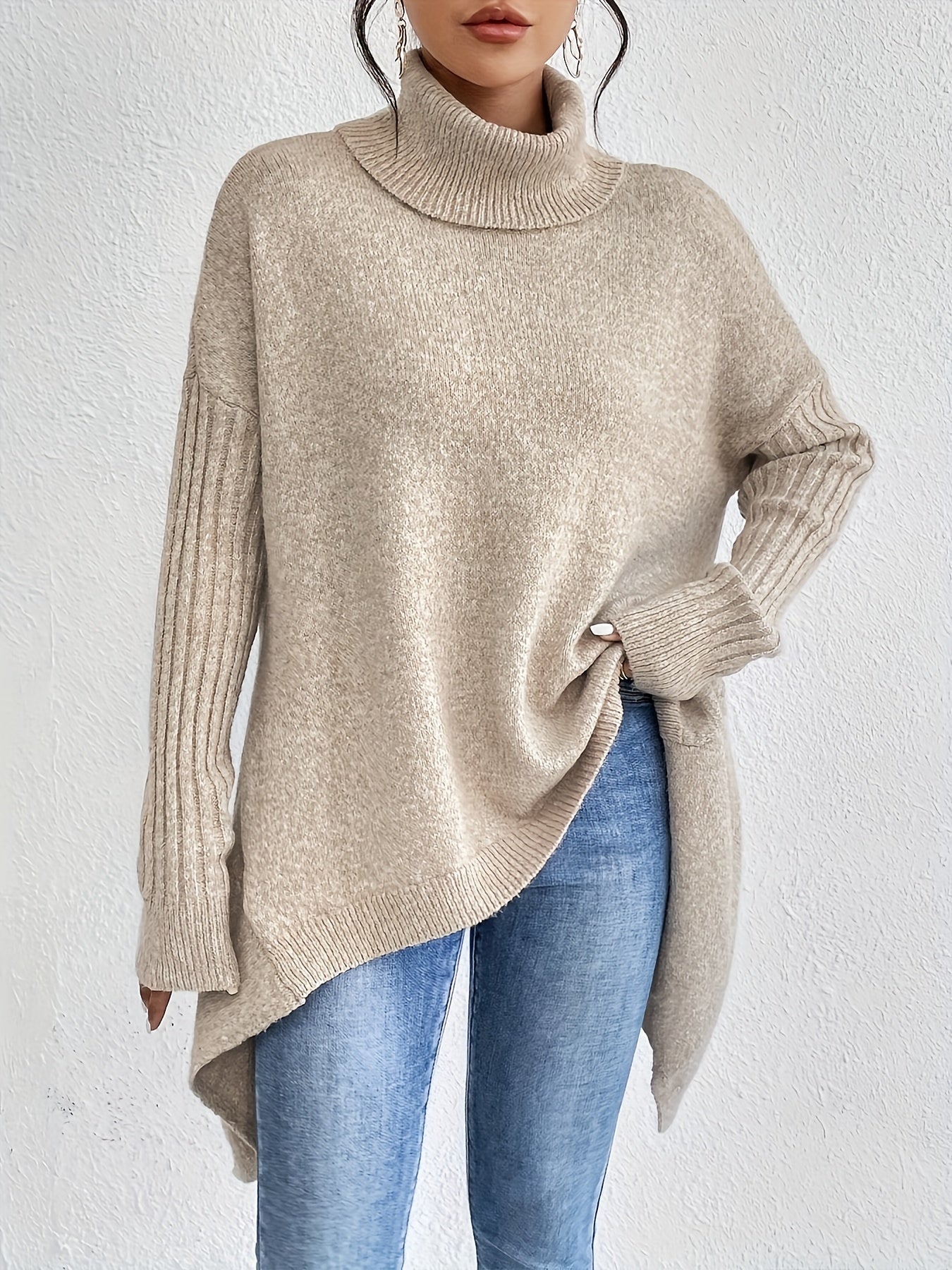 Audrey | Cozy High-Neck Sweater