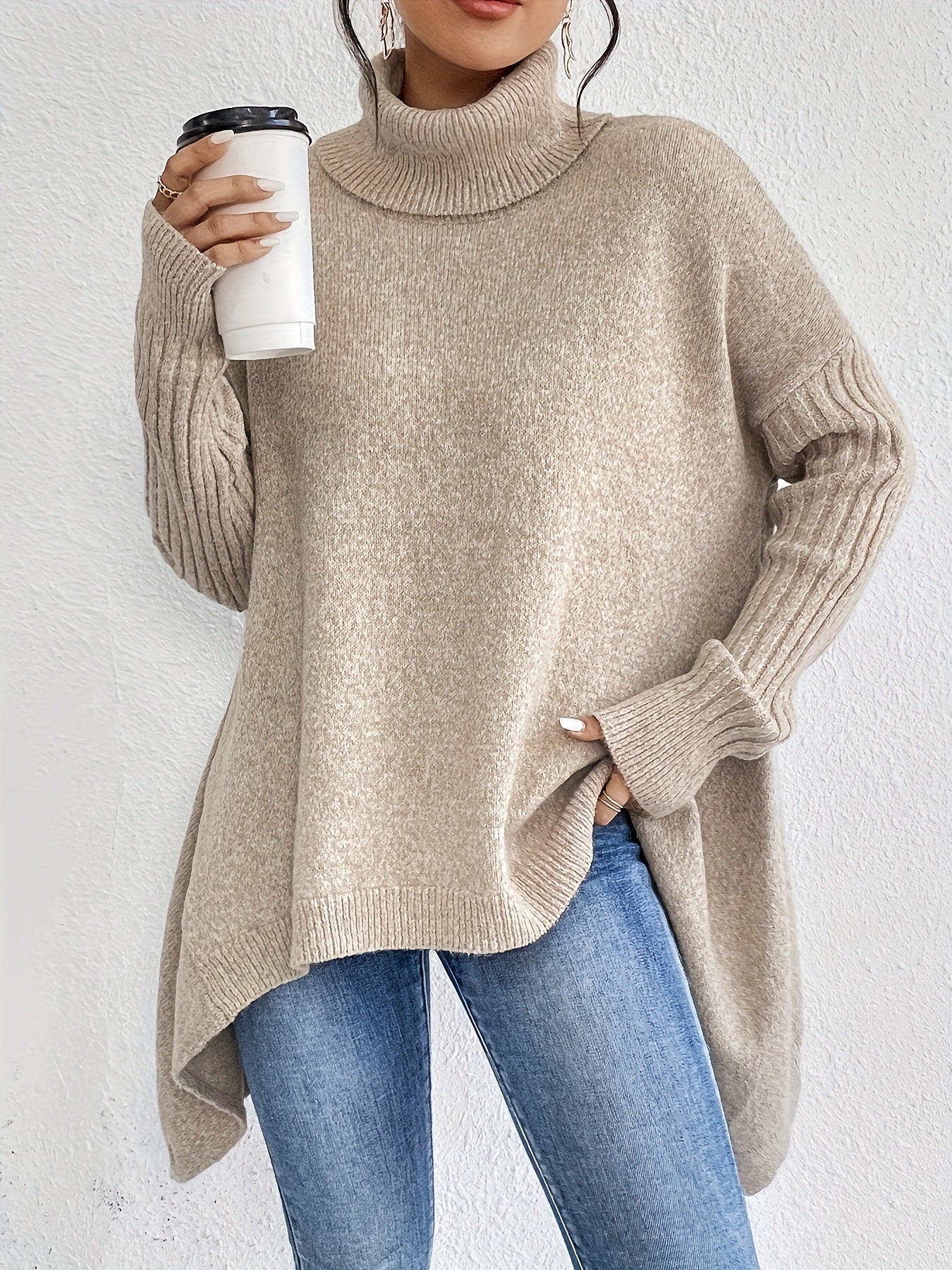Audrey | Cozy High-Neck Sweater