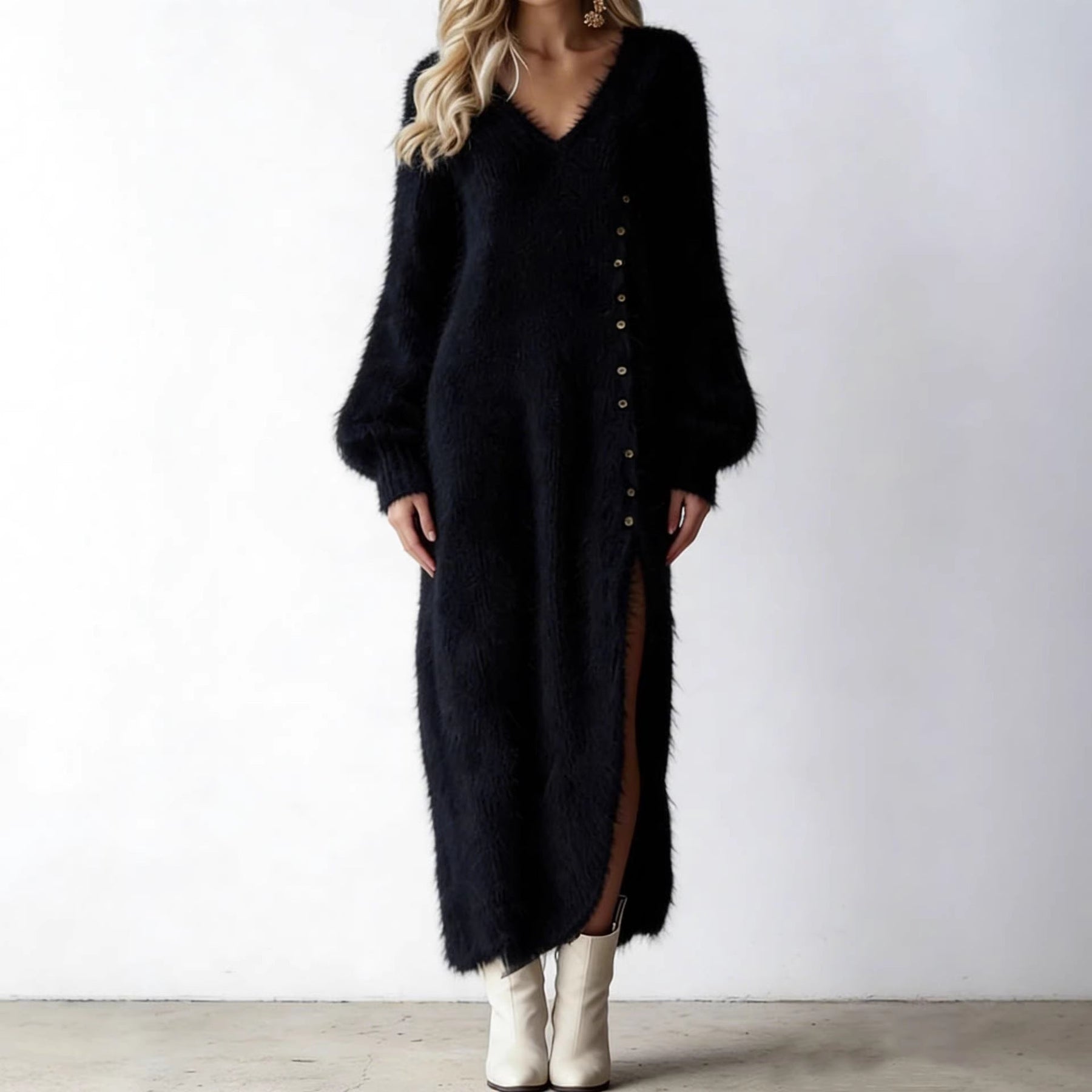 Brielle | Holiday Lounge Dress