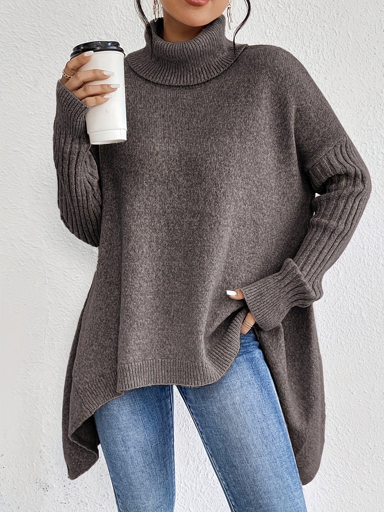 Audrey | Cozy High-Neck Sweater