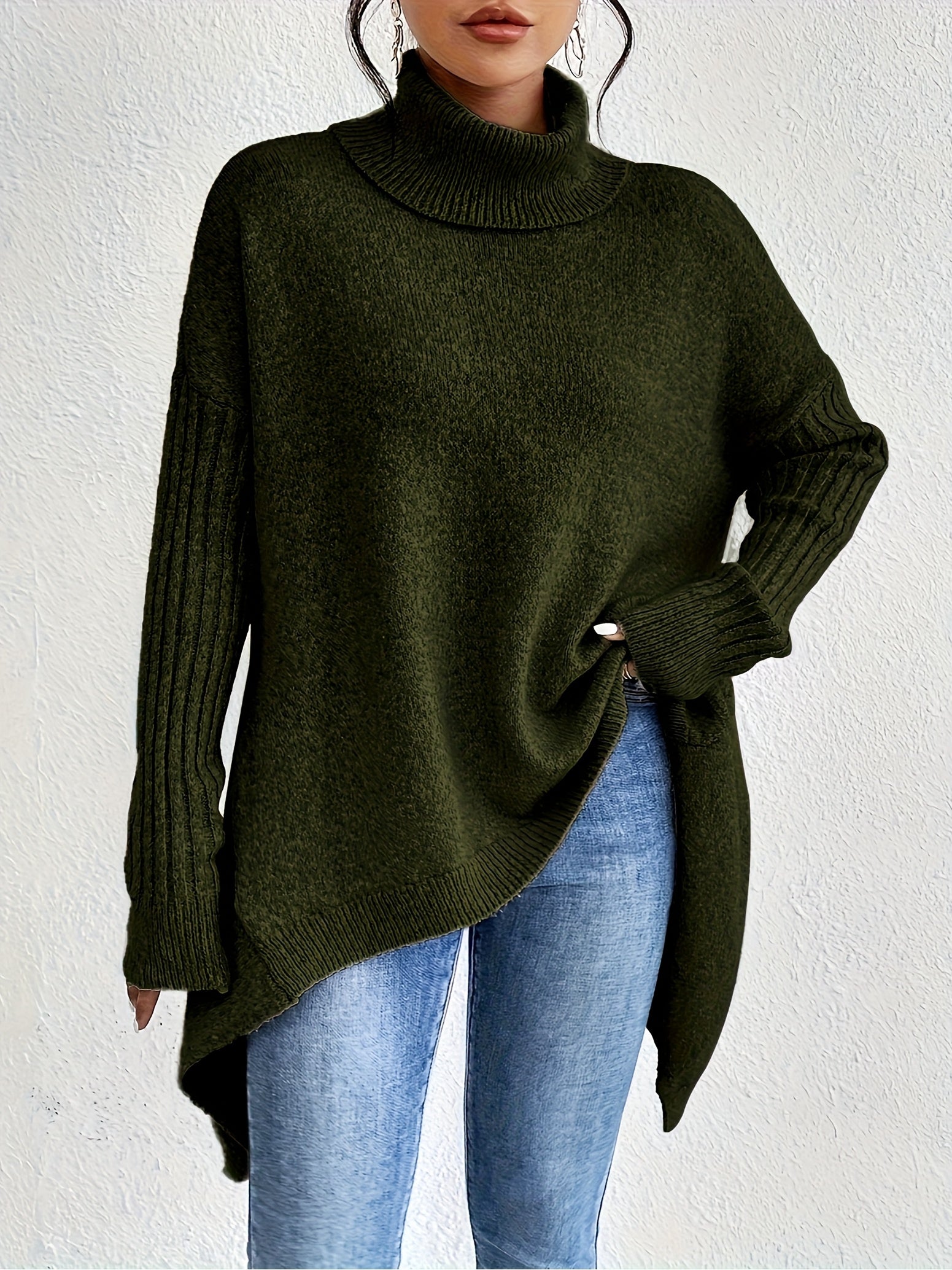 Audrey | Cozy High-Neck Sweater