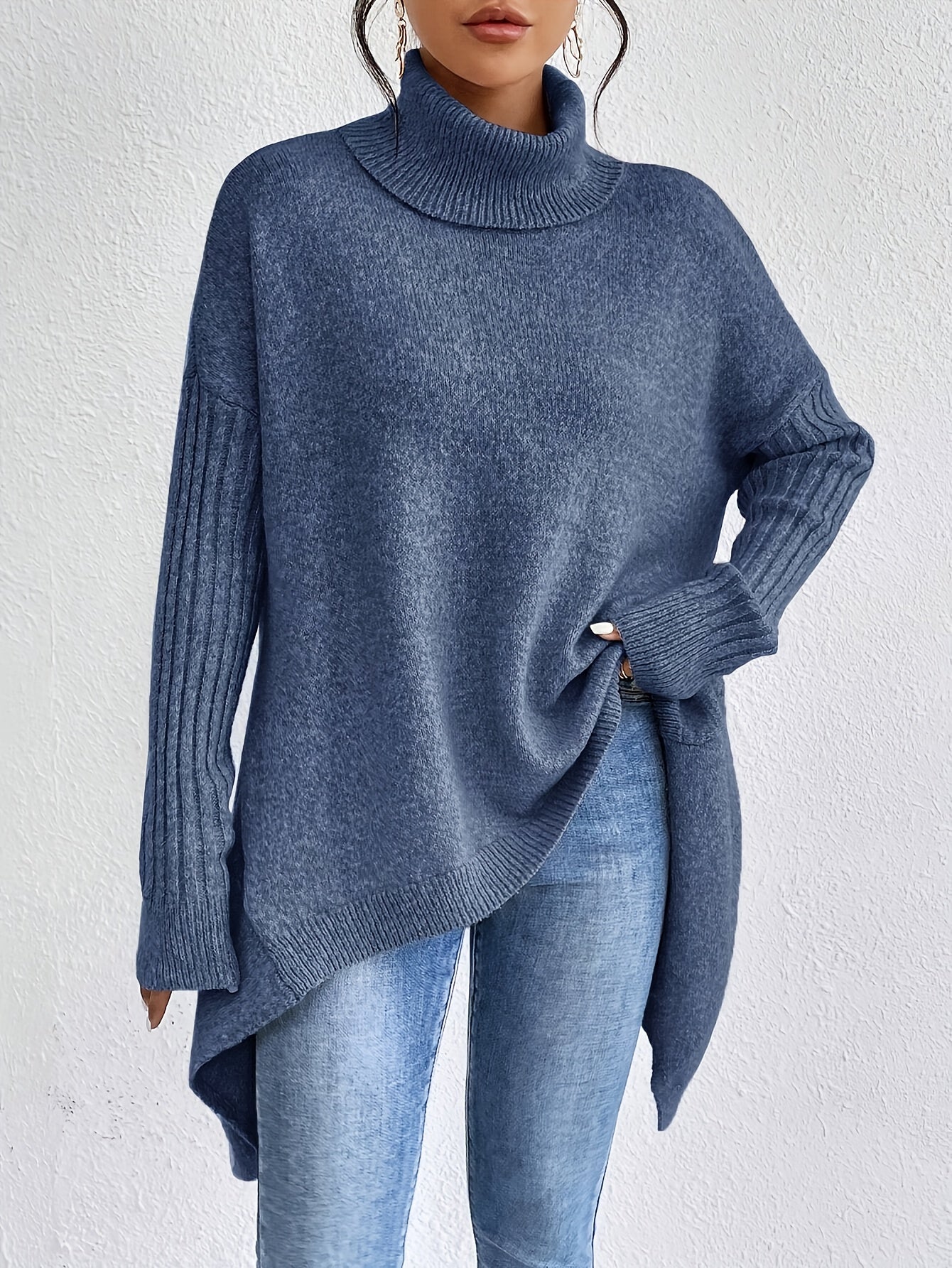 Audrey | Cozy High-Neck Sweater